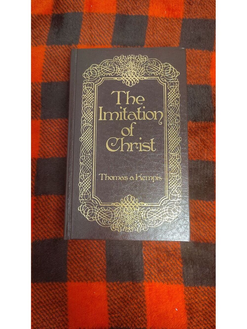 Vintage 1980 The Imitation of Christ Thomas a Kempis Moody Press Hardcover